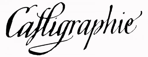 Club calligraphie